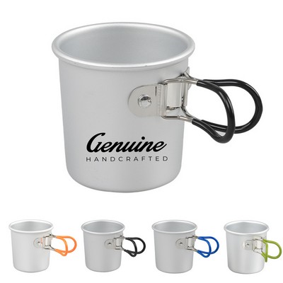 5oz Aluminum Alloy Folding Camping Mug