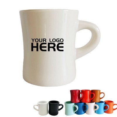 Ceramic Waist Slim Diner Mug