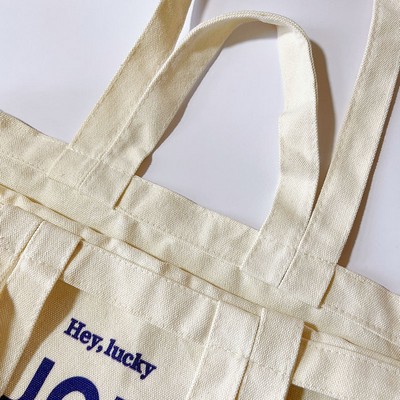 Letter Graphic Tote Bag