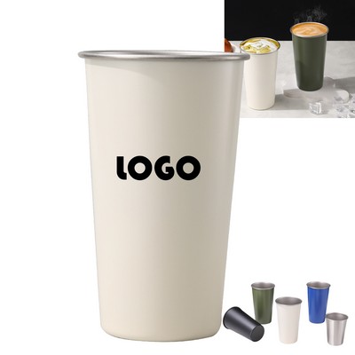 12 Oz Stainless Steel Beer Coffee Mug