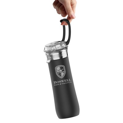 23 Oz. Double Wall Vacuum Sports Bottle With Handle