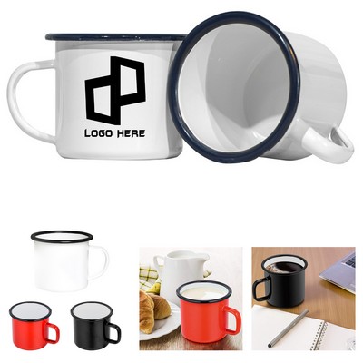 Enamel Coffee Camping Mug