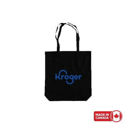 4 oz. Cotton Canvas Economy Shopper Tote Bag w/ Next Day Rush Service