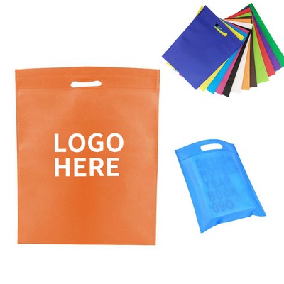 Customizable Multicolor 15.7" x 11.8" Eco-Friendly Non-Woven Tote