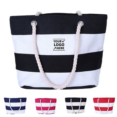Canvas Beach Bag