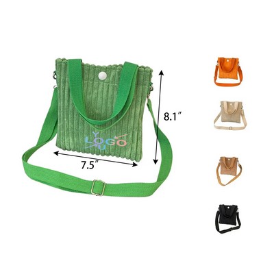 Velvet Mini Crossbody Bag