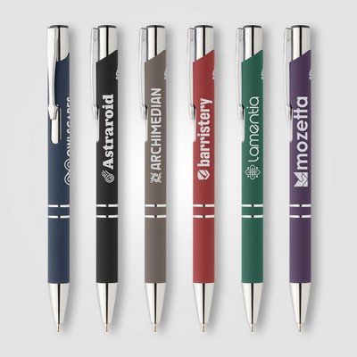 Tres-Chic Recycled Aluminum Chrome Trim Pen