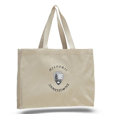 Canvas Gusset Tote & Go Bag