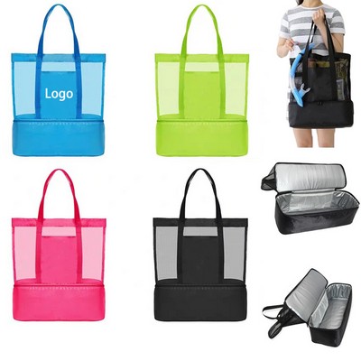 Oversized Mesh Beach Bag