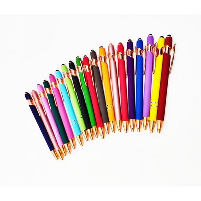 Ballpoint Pen with Stylus Tip