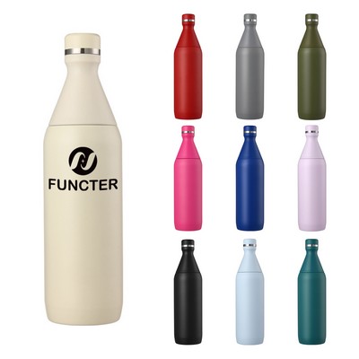20 Oz. Small Mouthed Stainless Steel Insulated Water Bottle