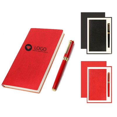 Notebook With Ballpoint Pen