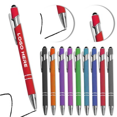 2" 1 Stylus Metal Ballpoint