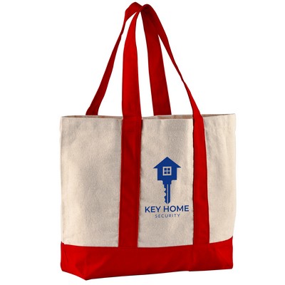 10 Oz. Newport Cotton Canvas Yacht Tote Bag