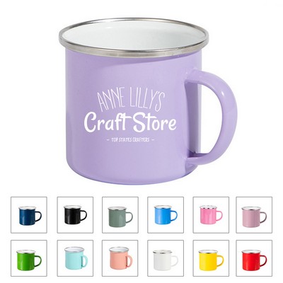 10oz Enamelled Coffee Mug