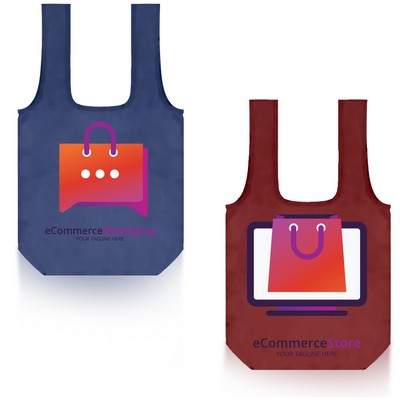 Foldable Shopper Tote Bag