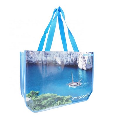Laminated No-Woven Shopping Tote Bag