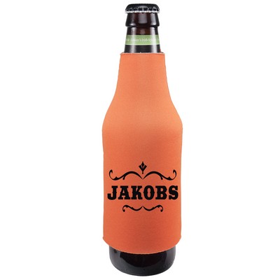 Pull Over Bottle Cooler - 2 Sided Imprint