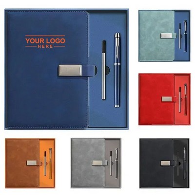 Premium Business Notebook and Pen Gift Set