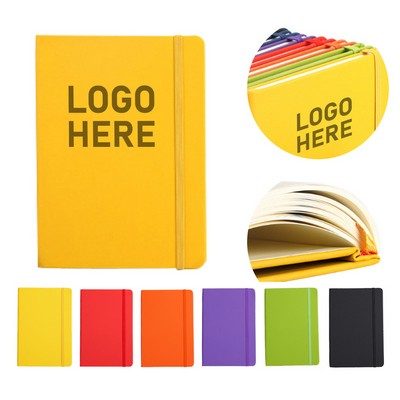 Vibrant A5 Elastic-Loop Notebook