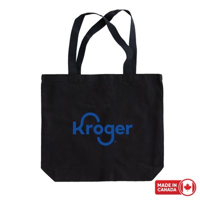 12 oz. Premium Cotton Canvas Shopper Tote Bag w/ Next Day Rush Service