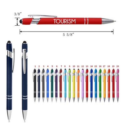 Metal Ballpoint Stylus Pen